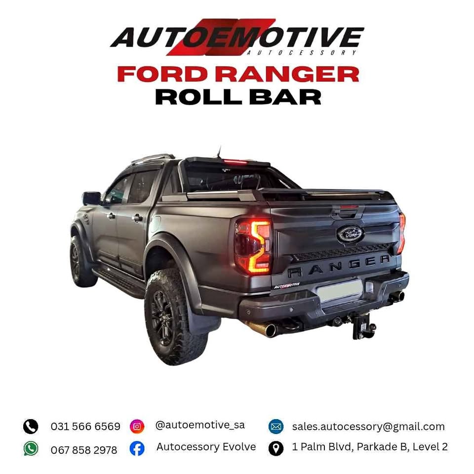 Ford Ranger Roll Bar - Black - Private Seller Ford Ranger Roll Bar - Black - Private Seller