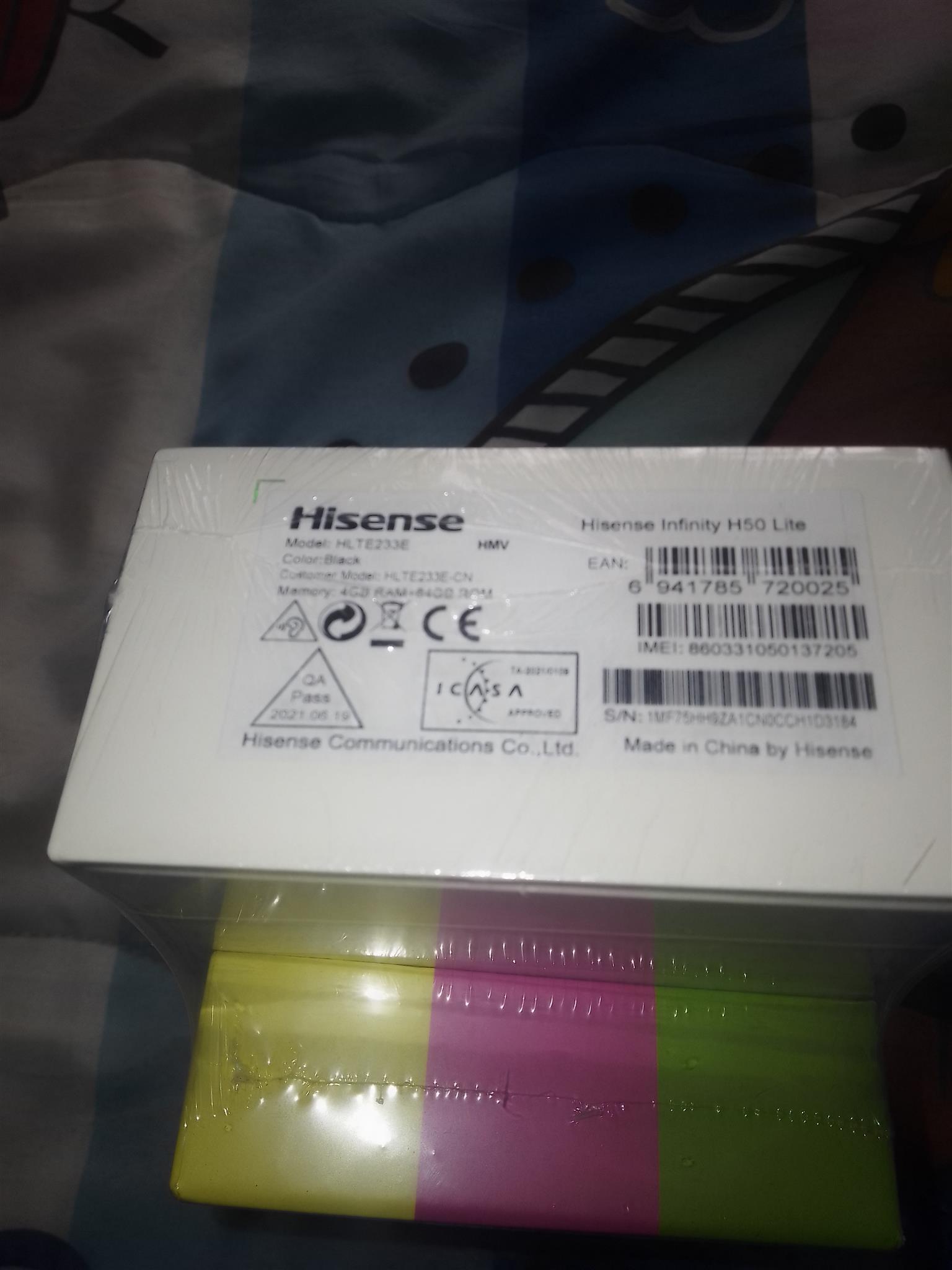 I have a Hisense H50 Infinity Lite cell phone for sale.