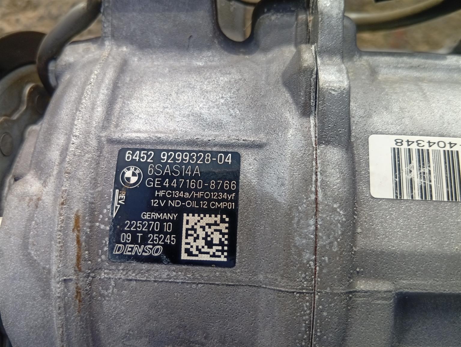 BMW F20 f21 f30 air compressor Ac pump M140i 250 KW 64529299328-04 - Private Seller