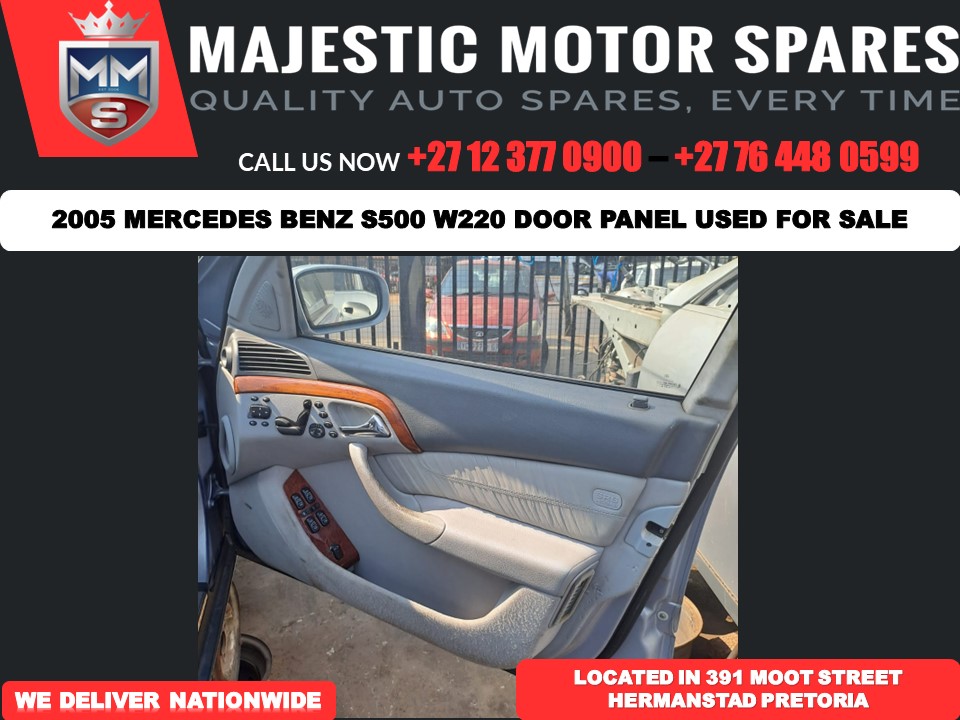 2005 Mercedes Benz W220 S500 Door panel - Private Seller 2005 Mercedes Benz W220 S500 Door panel - Private Seller