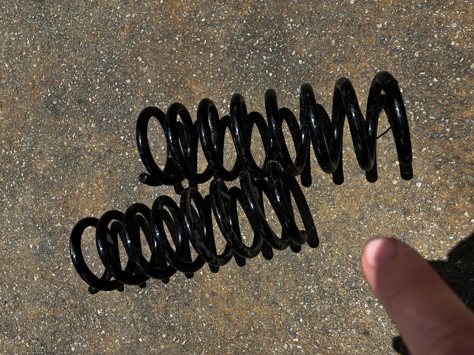 Front drop coil springs - Private Seller Front drop coil springs - Private Seller