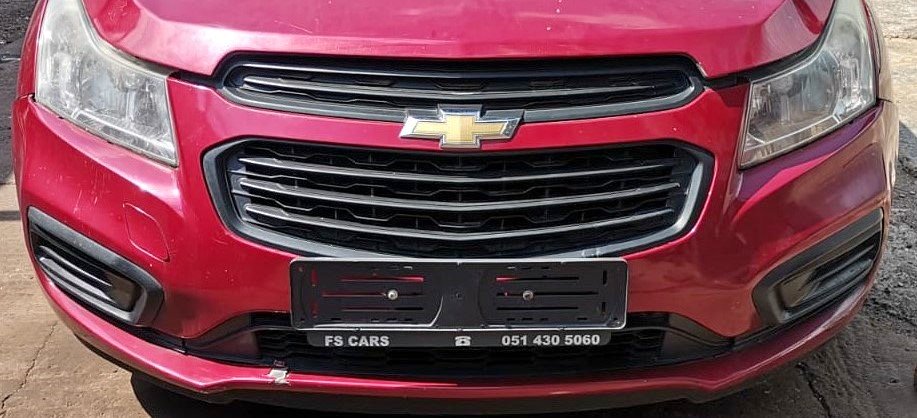 Chev Cruze Used Front Bumper – Maroon Chev Cruze Used Front Bumper – Maroon