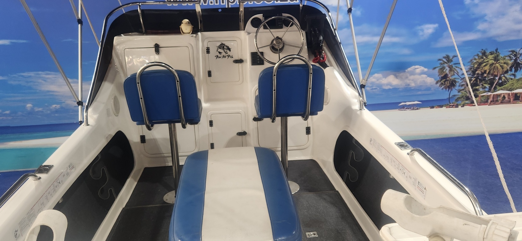SEACAT 16 FT ON TRAILER 2 X 60 HP YAMAHA 4 STROKES 2009 MODELS  405 /432 HOURS F
