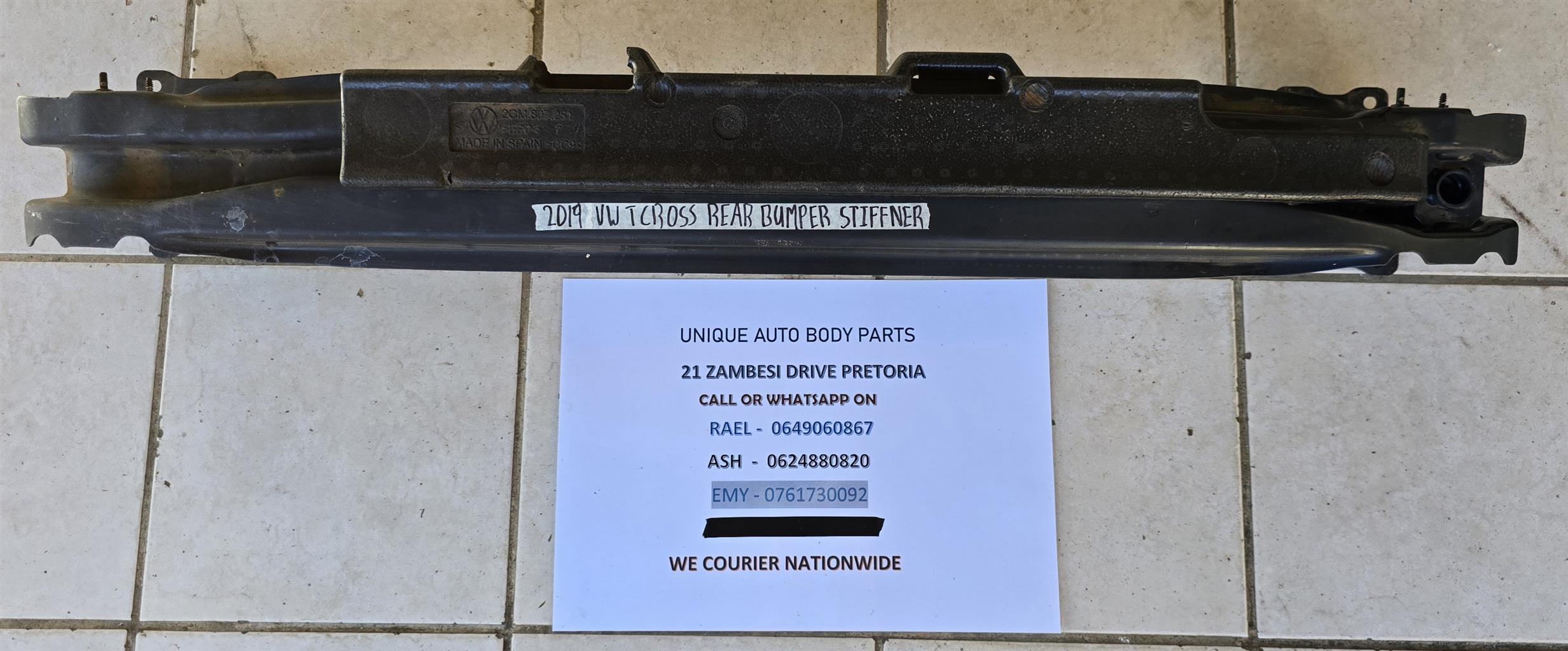 Volkswagen T – Cross Rear Bumper Stiffener Volkswagen T – Cross Rear Bumper Stiffener