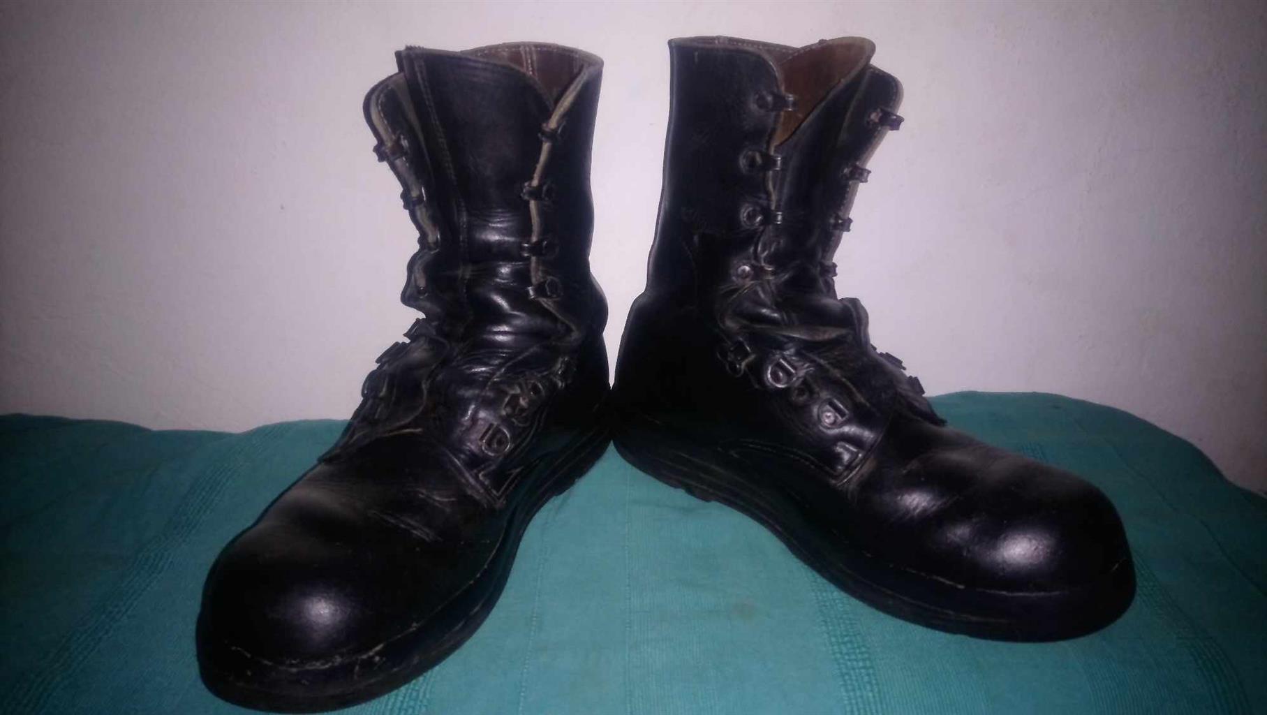 Army Boots Minerva Authentic Swiss made