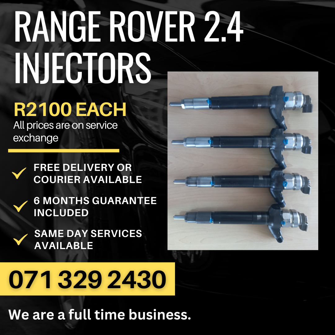 RANGE ROVER 2.4 DIESEL INJECTORS FOR SALE WITH WARRANTY - Private Seller RANGE ROVER 2.4 DIESEL INJECTORS FOR SALE WITH WARRANTY - Private Seller
