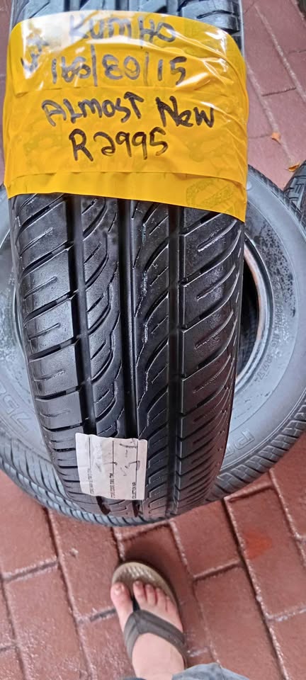 4x Trailer tyres Kumho 15 inch - Private Seller 4x Trailer tyres Kumho 15 inch - Private Seller