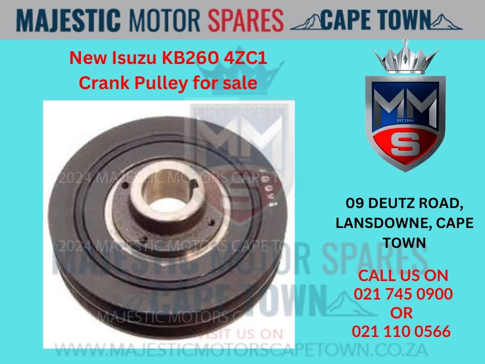 Isuzu KB260 4ZC1 Crank Pulley - Private Seller Isuzu KB260 4ZC1 Crank Pulley - Private Seller