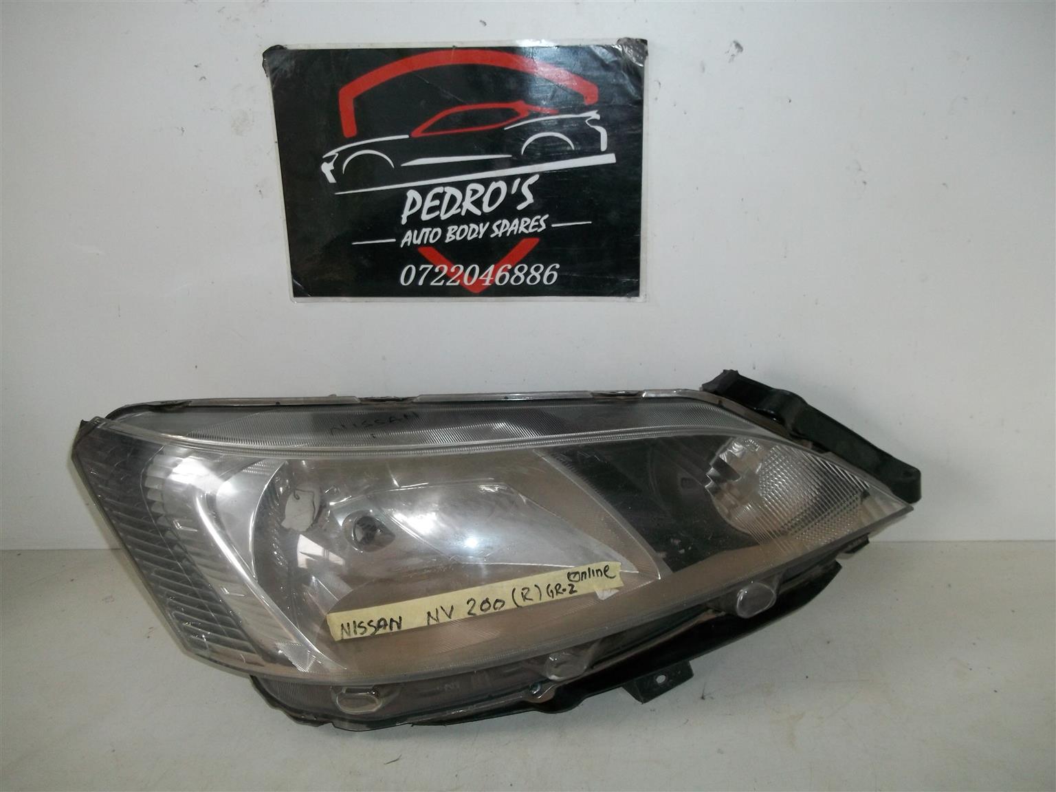 Nissan NV200 right headlight - Private Seller Nissan NV200 right headlight - Private Seller