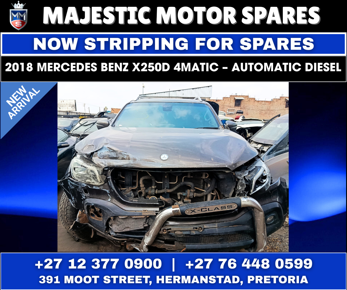 Now Stripping: 2018 Mercedes-Benz X250d 4MATIC – Automatic Diesel - Private Seller Now Stripping: 2018 Mercedes-Benz X250d 4MATIC – Automatic Diesel - Private Seller