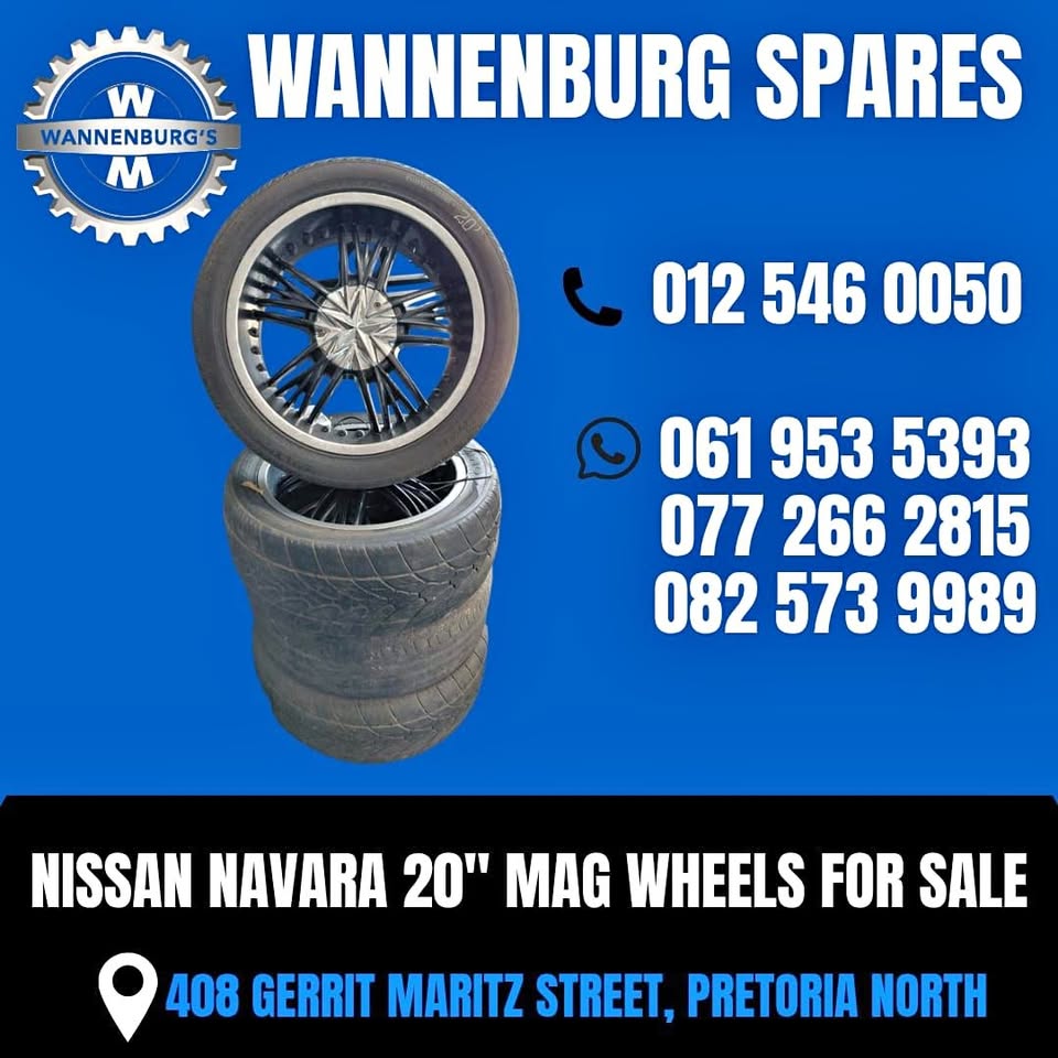 NISSAN NAVARA 20" MAG WHEELS FOR SALE - Private Seller