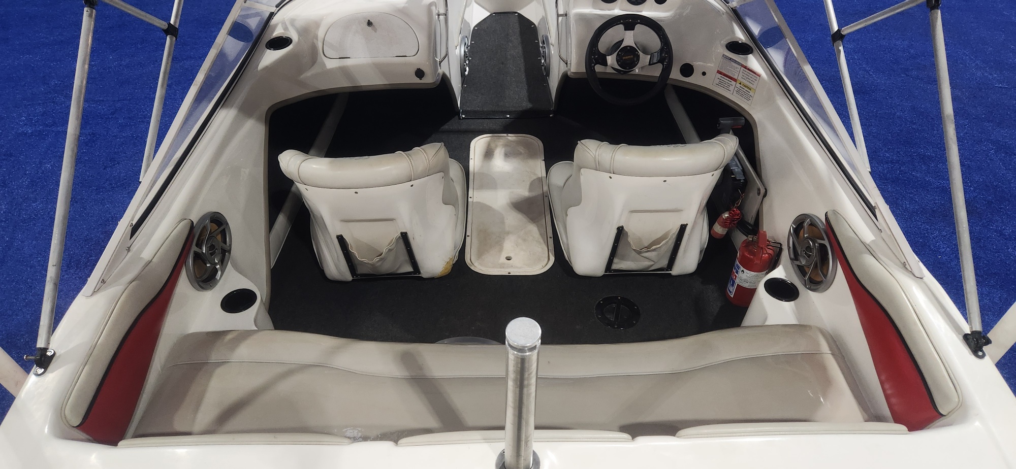 RAVEN ELITE 17 FT ON TRAILER 130 HP YAMAHA 2 STROKE