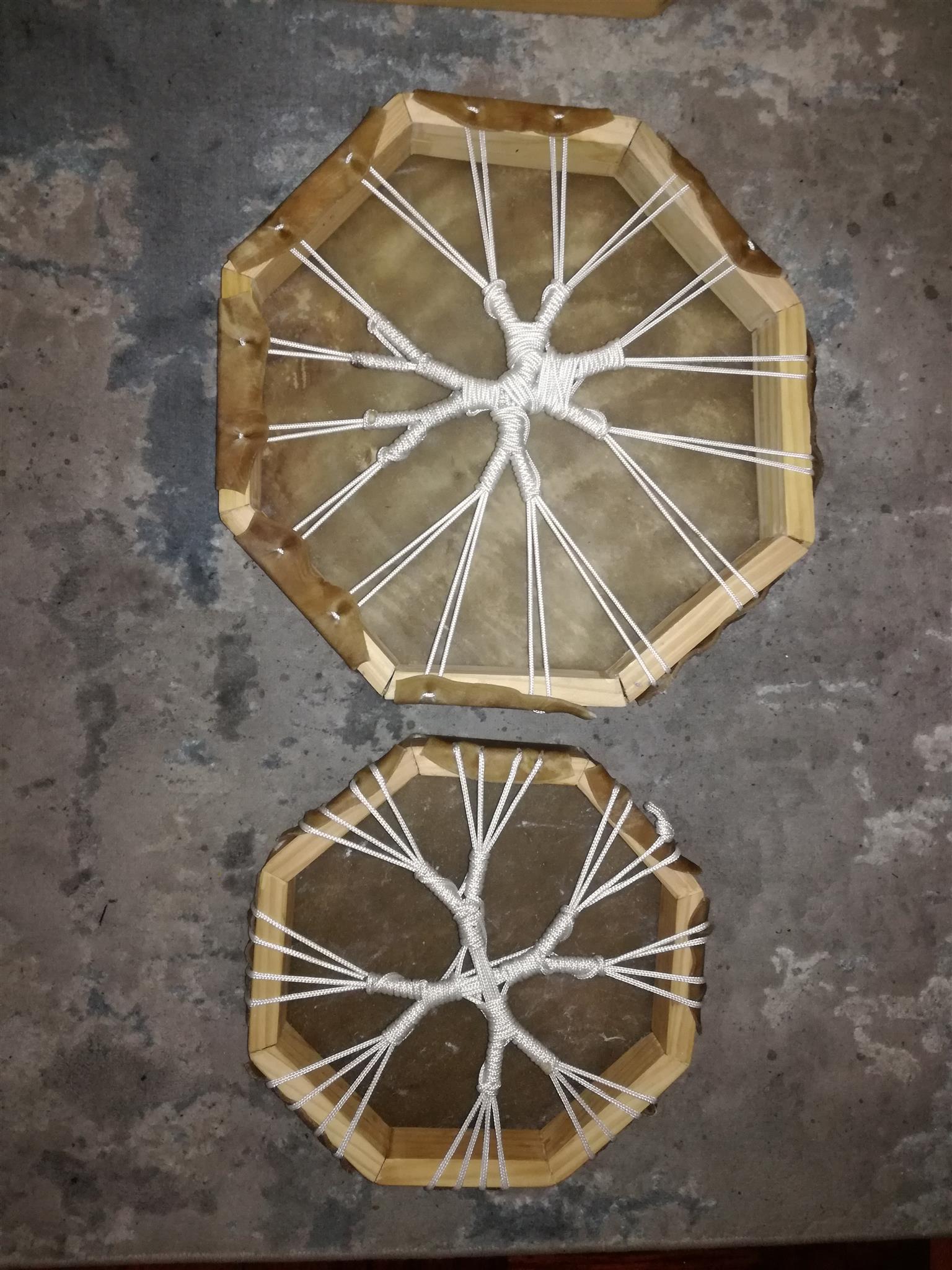 Shamanic Medicinal Rawhide Frame Drums for Sale, Hand Crafted