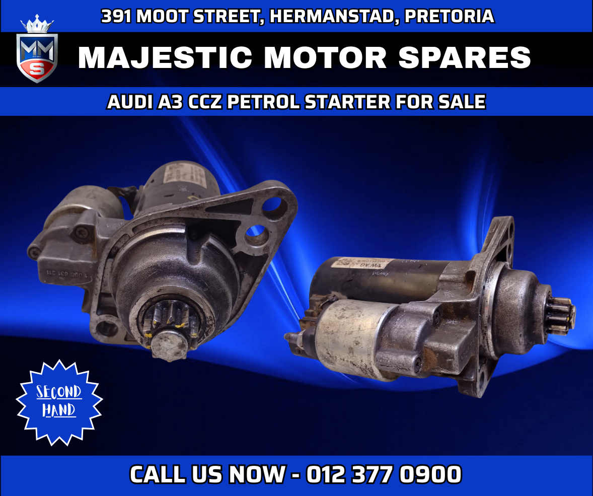 Used Audi A3 CCZ Starter For Sale - Private Seller