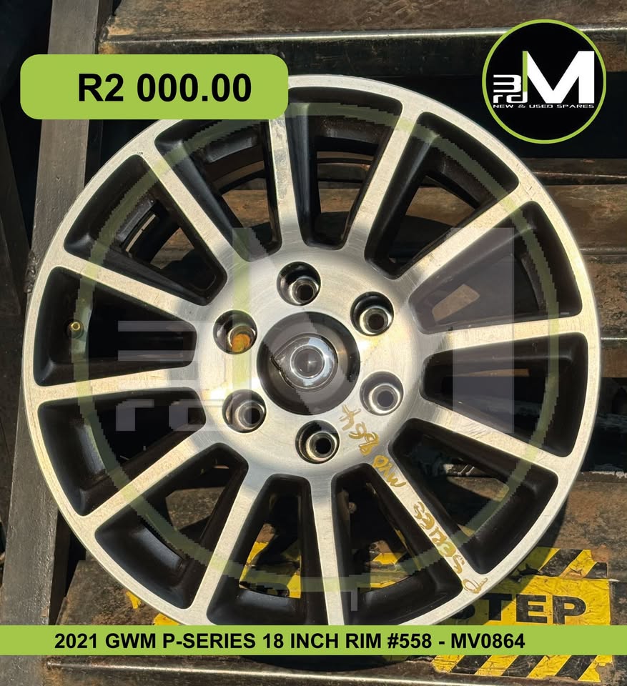 2021 GWM P-SERIES 18 INCH RIMS - MV0864 - Private Seller 2021 GWM P-SERIES 18 INCH RIMS - MV0864 - Private Seller