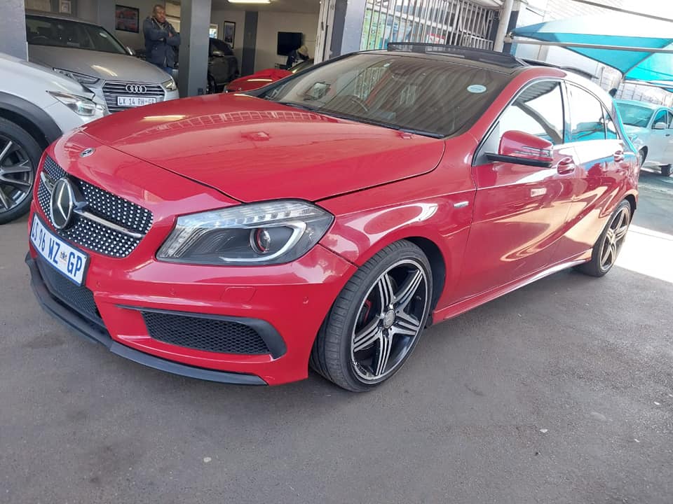 2014 MERCEDES BENZ A250 SPORTS 89 000KM RED COLOR AUTOMATIC PETROL