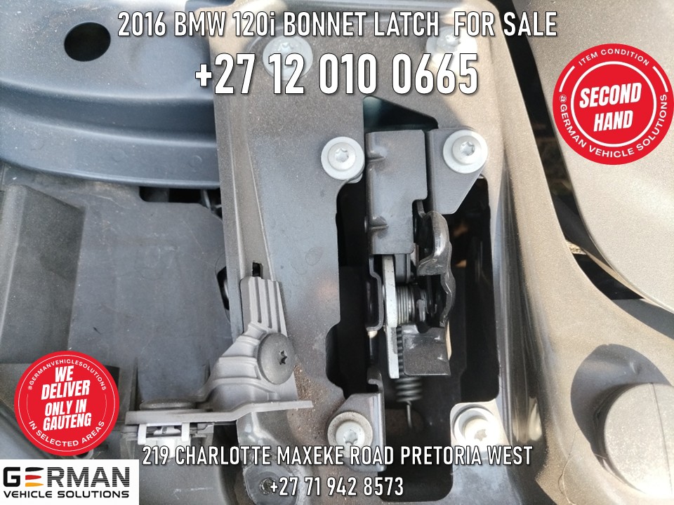 BMW 120i latches for bonnet for sale used - Private Seller BMW 120i latches for bonnet for sale used - Private Seller