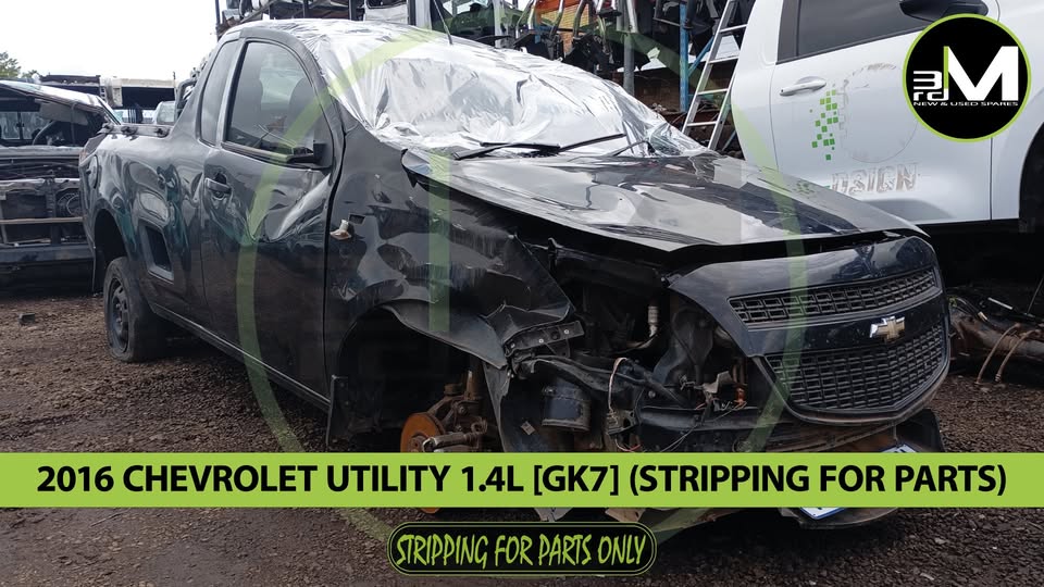 2016 Chevrolet Utility Club 1.4-Litre Petrol [GK7 (STRIPPING FOR PARTS)