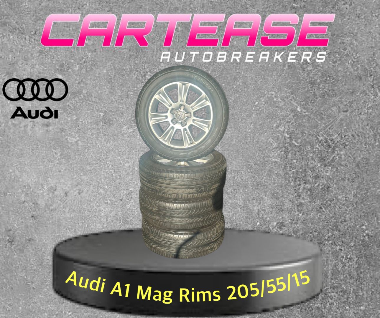 Audi A1 Mag Rims 205/55/15 For Sale - Private Seller Audi A1 Mag Rims 205/55/15 For Sale - Private Seller
