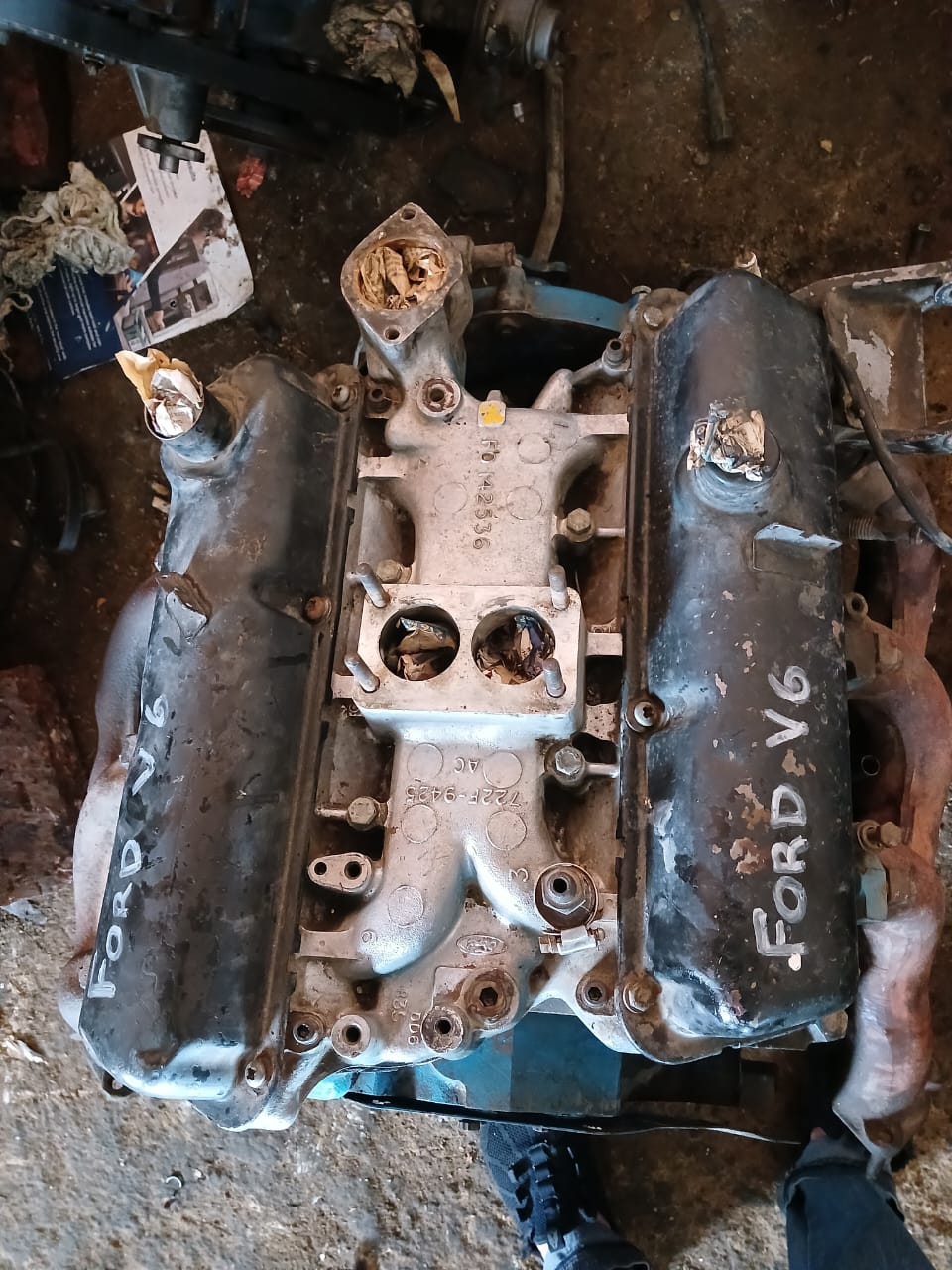 FORD V6 ENGINE HEAD BLOCK AND SUMP  FOR SALE - Private Seller