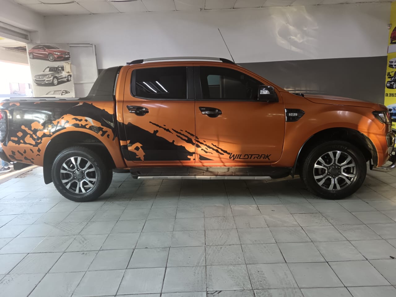 2017 FORD RANGER 3.2 6SPEED 4X4 WILDTRACkK172.000KM