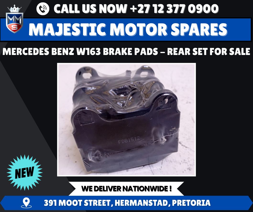 Mercedes-Benz W163 Rear Brake Pads for Sale – Brand New!