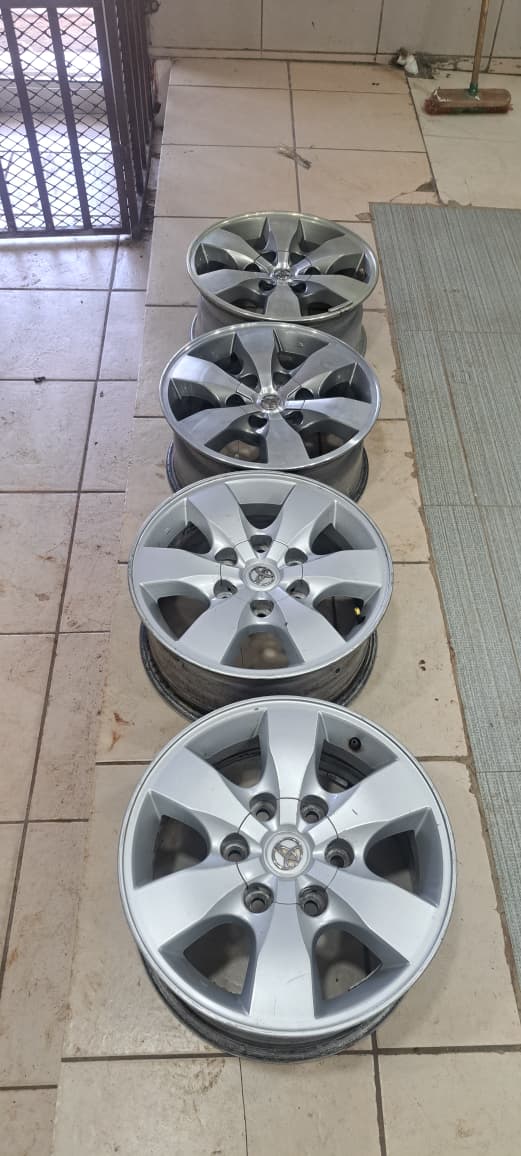 16inch Toyota bakkie mags available - Private Seller 16inch Toyota bakkie mags available - Private Seller