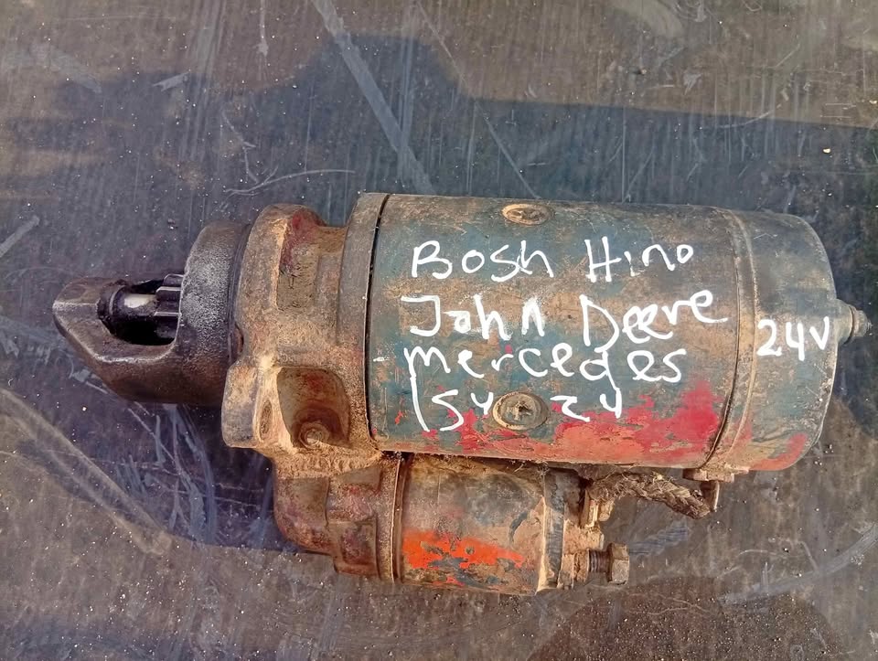 starter Bosch 24V for Mercedes truck 0001368307 John Deere Hino  original starter - Private Seller