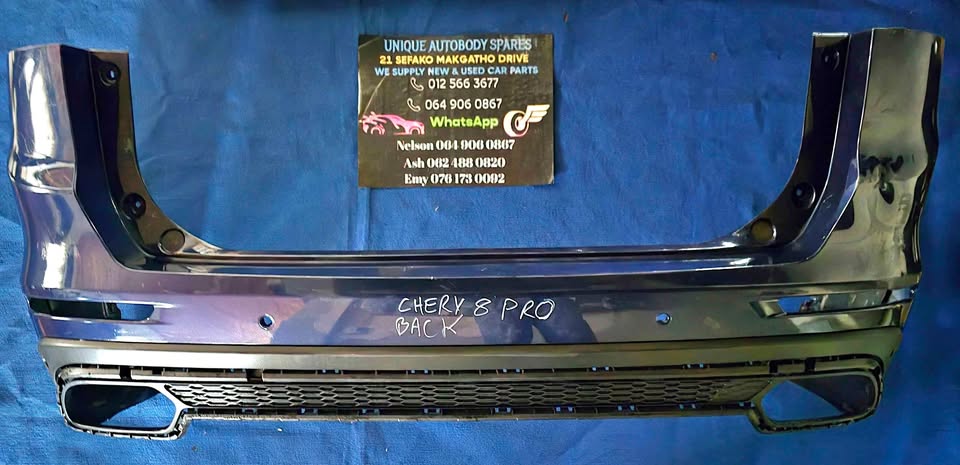 Chery Tiggo 8 Pro Rear Back Bumper - Private Seller Chery Tiggo 8 Pro Rear Back Bumper - Private Seller