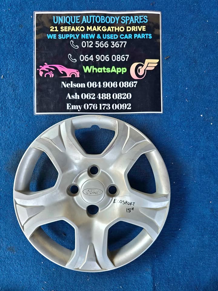 Ford Ecosport Wheel Cap 15" - Private Seller Ford Ecosport Wheel Cap 15" - Private Seller