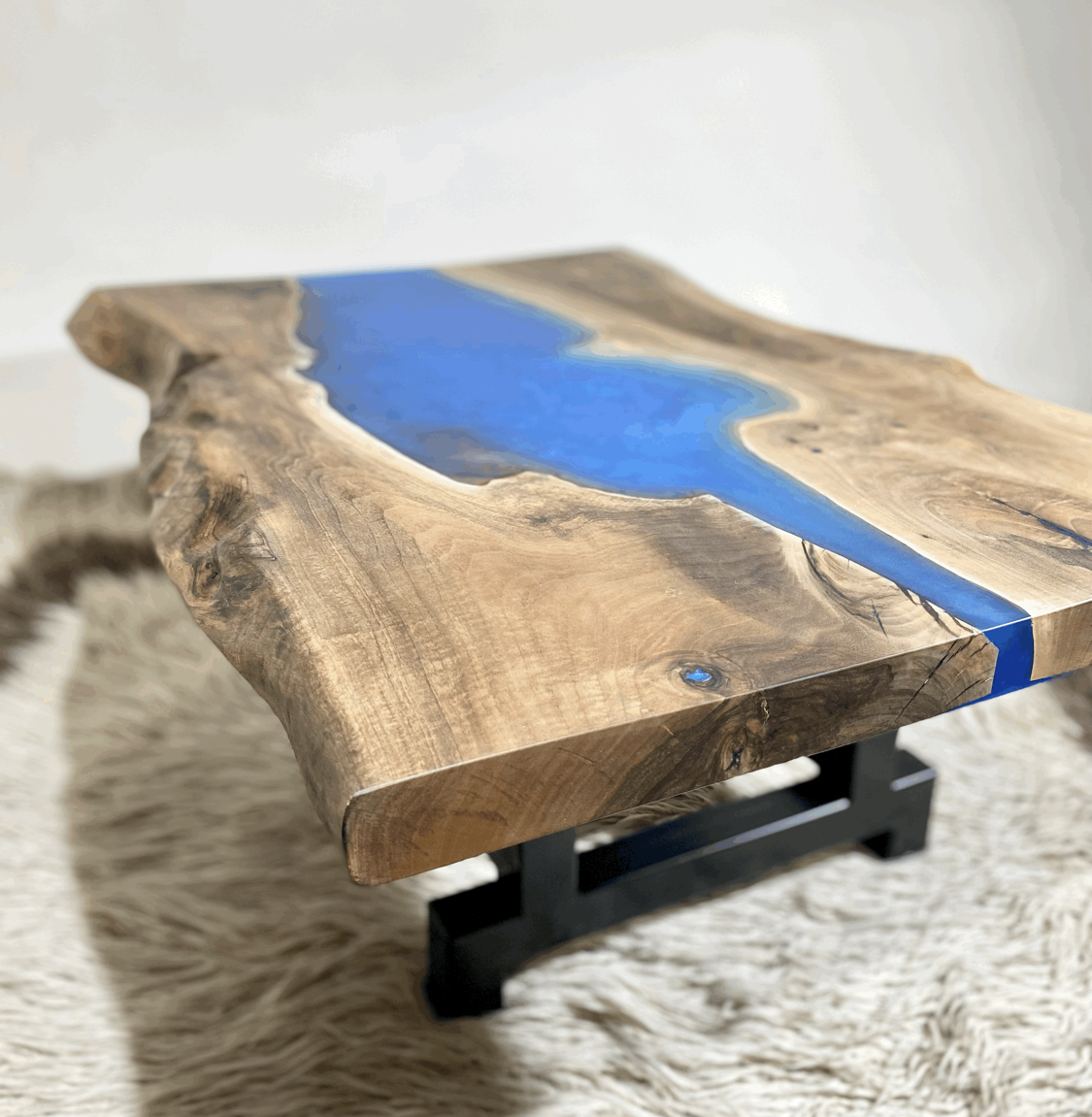 Dark Oceania Deluxe Epoxy Coffee Table