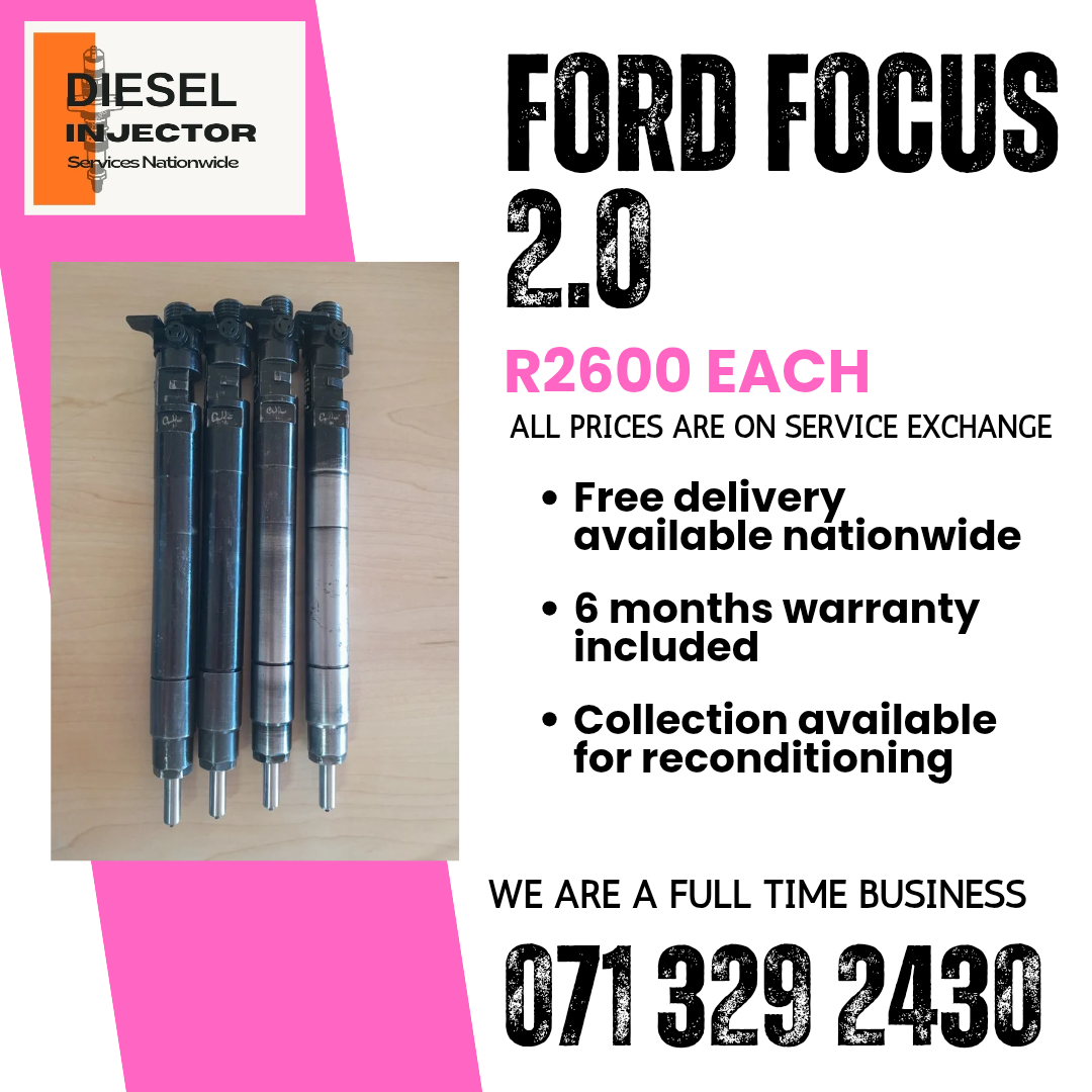 FORD FOCUS 2.0 INJECTORS FOR SALE WITH WARRANTY - Private Seller FORD FOCUS 2.0 INJECTORS FOR SALE WITH WARRANTY - Private Seller