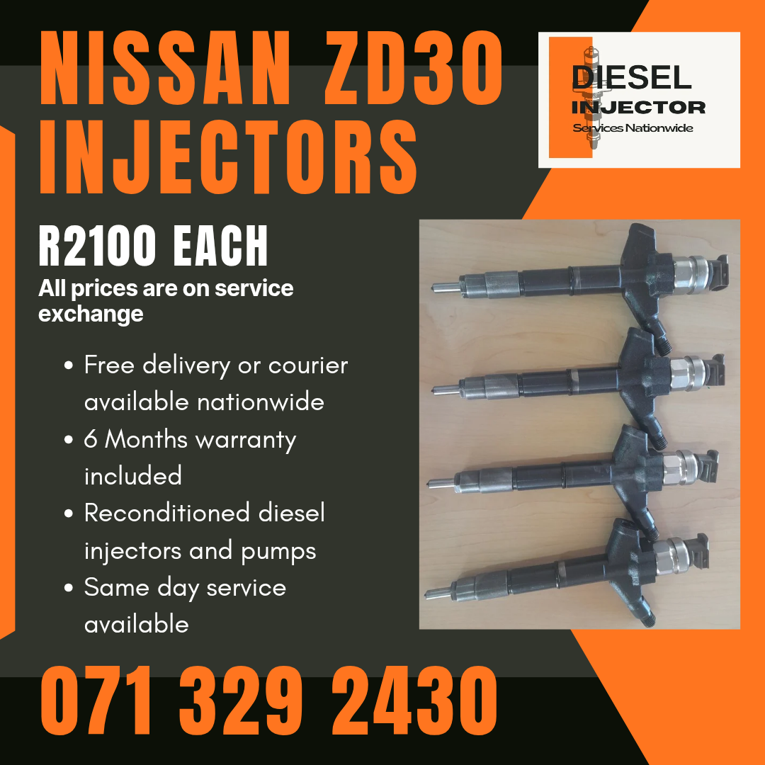 NISSAN ZD30 INJECTORS FOR SALE WITH WARRANTY - Private Seller NISSAN ZD30 INJECTORS FOR SALE WITH WARRANTY - Private Seller