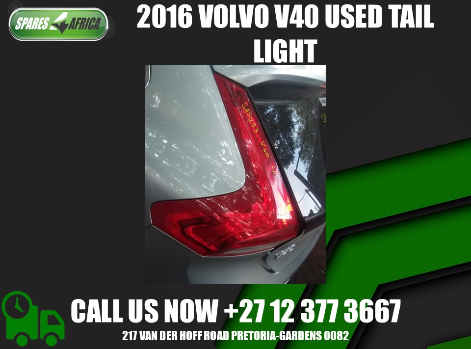 USED TAIL LIGHT – VOLVO V40 - Private Seller USED TAIL LIGHT – VOLVO V40 - Private Seller