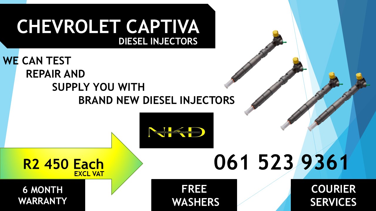 DIESEL INJECTORS FOR CAPTIVA WITH REPORTS FOR SALE - Private Seller DIESEL INJECTORS FOR CAPTIVA WITH REPORTS FOR SALE - Private Seller
