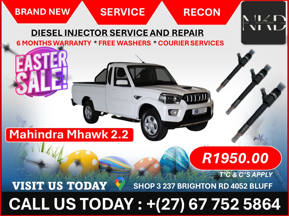Mahindra Mhawk 2.2L Diesel injectors - Private Seller Mahindra Mhawk 2.2L Diesel injectors - Private Seller