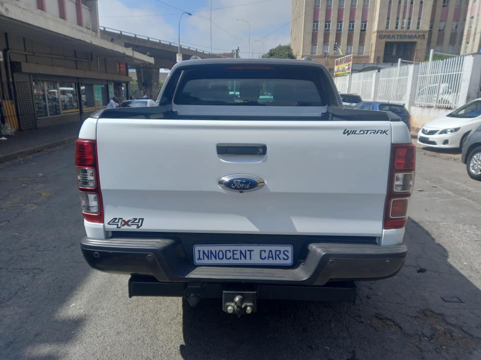 2019 FORD RANGER 3.2 DIESEL WILDTRAK 4X4 AUTOMATIC , DOUBLE CAB WHITE COLOUR, 51000KM