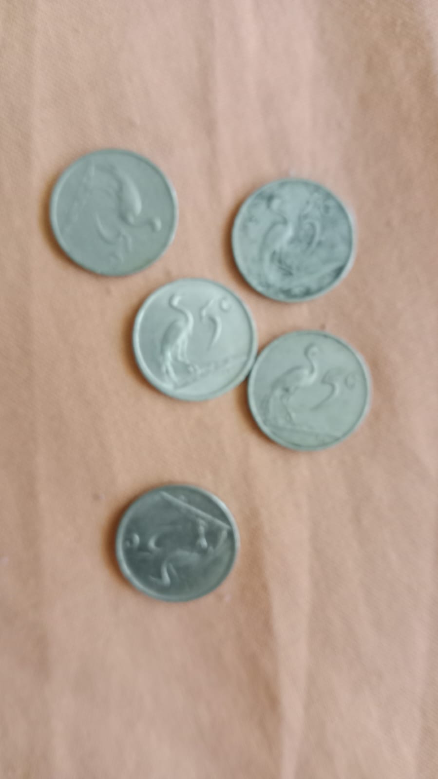 Old South African Coins dated from 1973 to 1990 Old South African Coins dated from 1973 to 1990