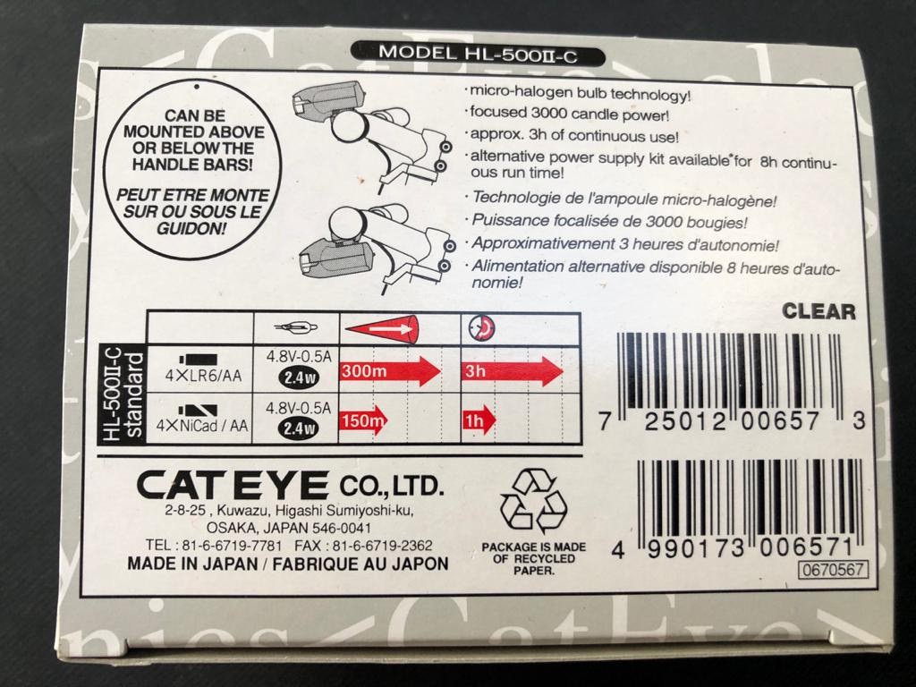 cateye micro halogen