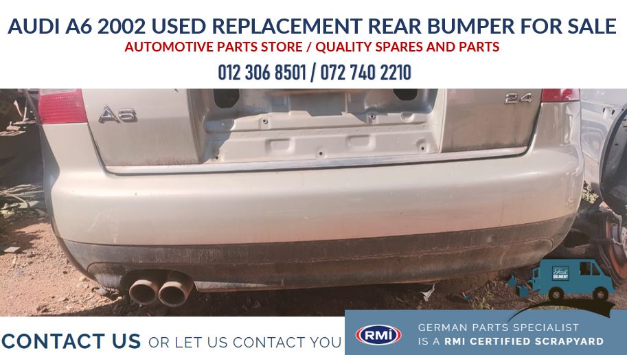 Audi A6 2002 Used Replacement Rear Bumper for sale - Private Seller Audi A6 2002 Used Replacement Rear Bumper for sale - Private Seller