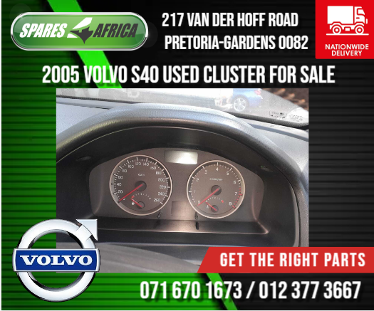 VOLVO S40 CLUSTER FOR SALE - Private Seller