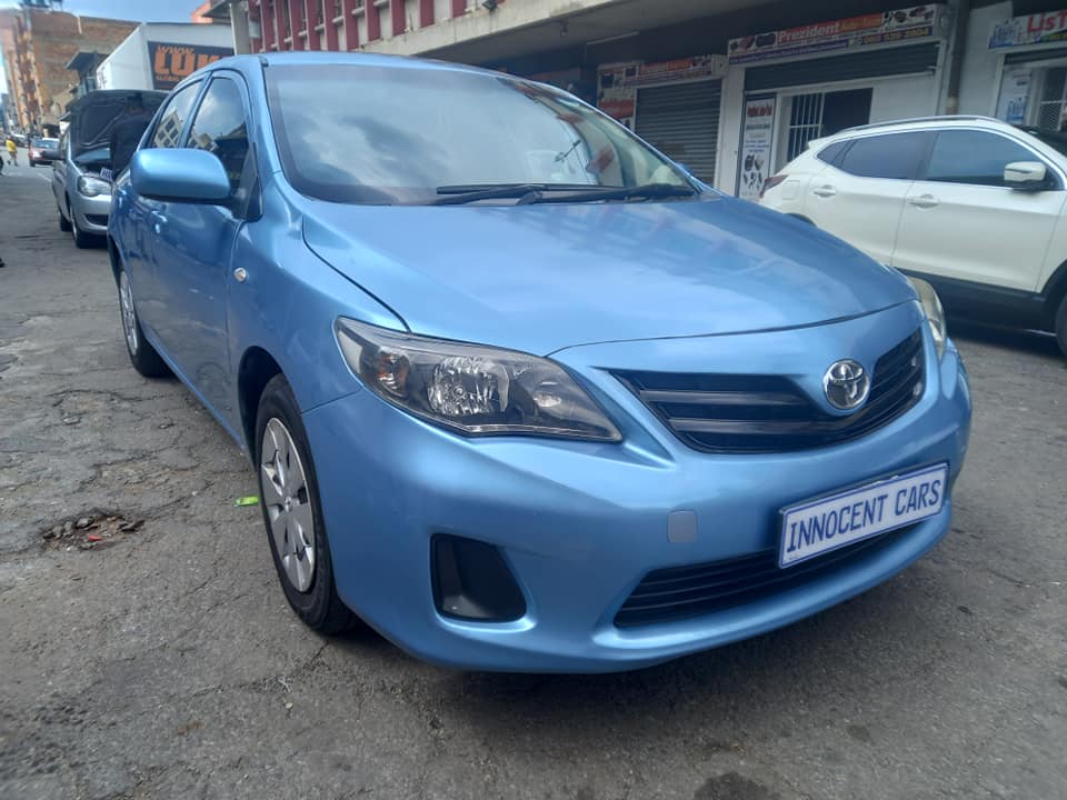 2017 TOYOTA COROLLA QUEST 1.6 PETROL, SKY BLUE COLOUR, MILEAGE 83000KM