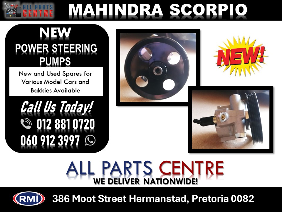 Mahindra Scorpio New 2.2 Power Steering Pumps for Sale Mahindra Scorpio New 2.2 Power Steering Pumps for Sale