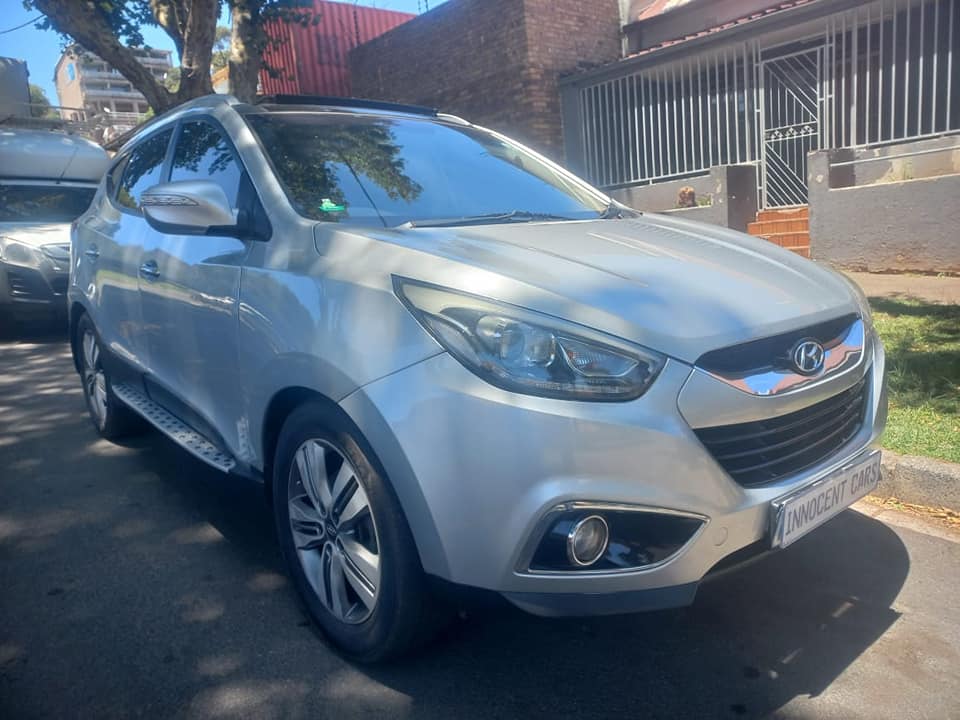 2015 HYUNDAI ix35 SUV 2.0 CRDI DIESEL, AUTOMATIC, SILVER COLOR, SUNROOF