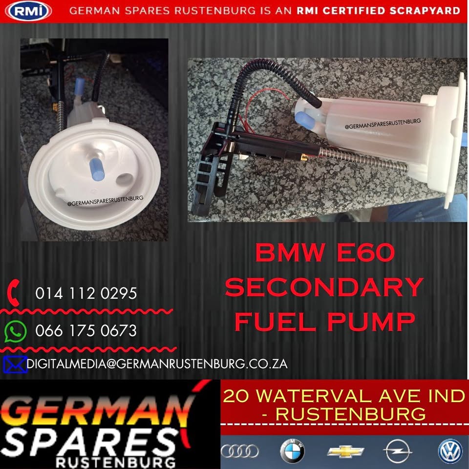 Bmw E60 Secondary Fuel Pump - Private Seller Bmw E60 Secondary Fuel Pump - Private Seller