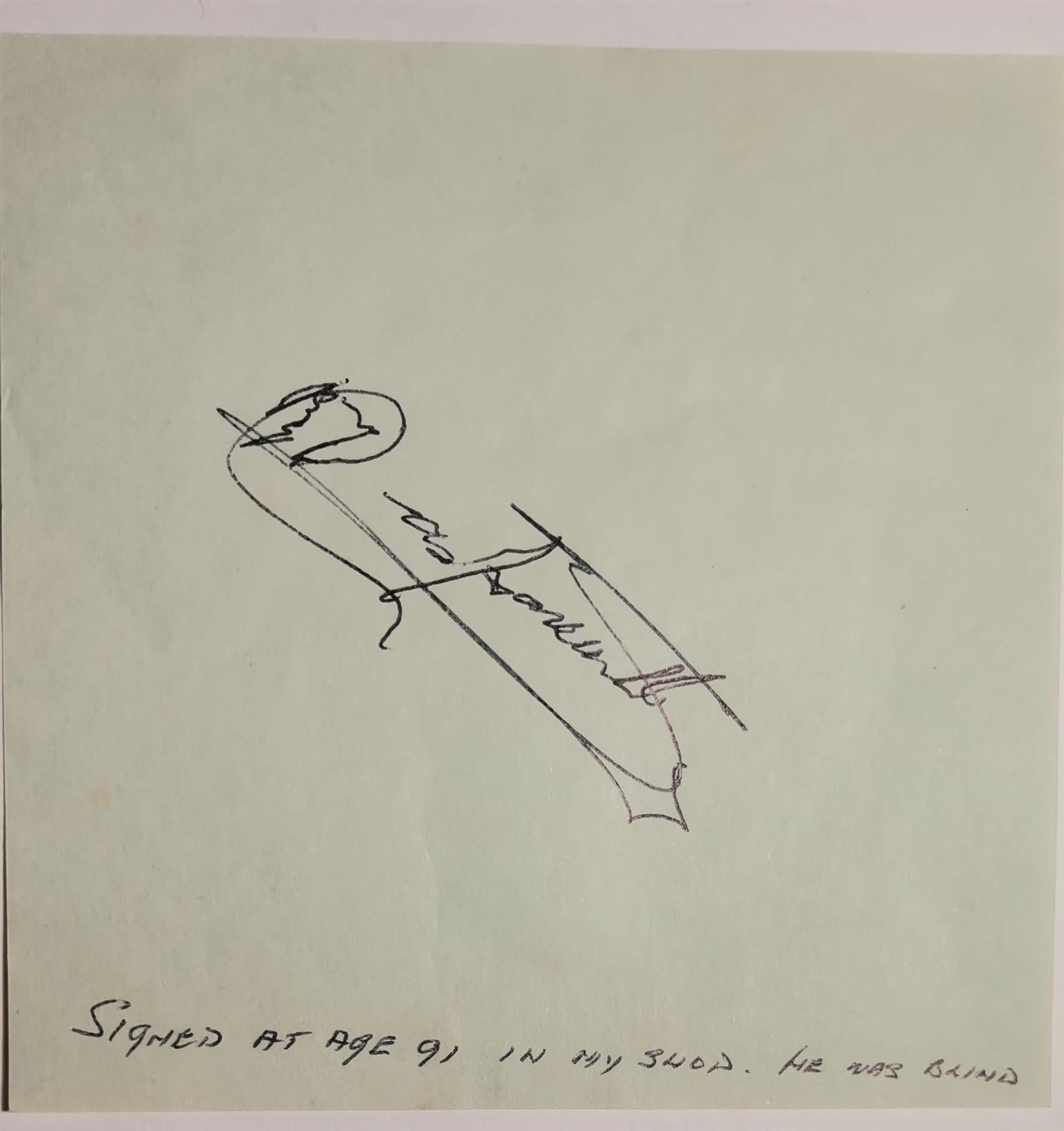 Autograph of Caspareuthus