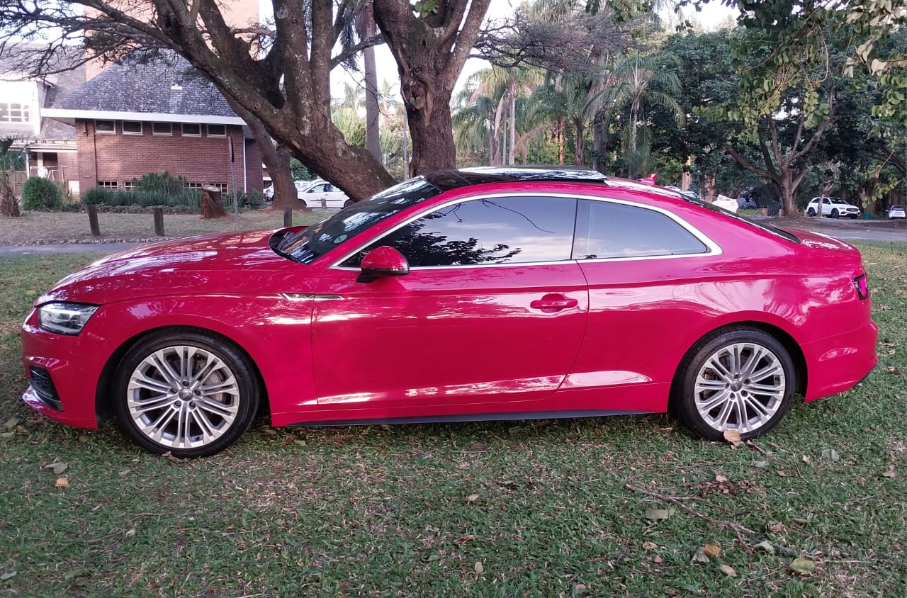 AUTOMATIC 2018  AUDI A5 2.0 TDI S TRONIC, COUPE.  40TDI.  S-LINE. 140KW. FULL SE