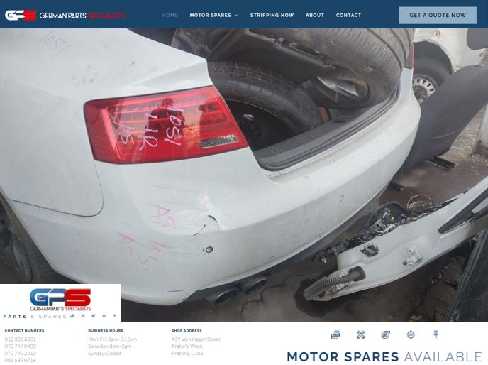AUDI A5 2014 USED REPLACEMENT REAR BUMPER SKIN FOR SALE - Private Seller AUDI A5 2014 USED REPLACEMENT REAR BUMPER SKIN FOR SALE - Private Seller