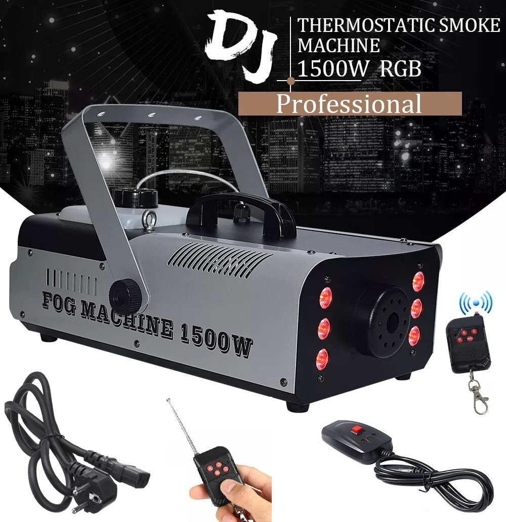 LED Smoke, Fog Machine 1500W Heavy Duty, Compact & High Capacity.  Brand NEW LED Smoke, Fog Machine 1500W Heavy Duty, Compact & High Capacity.  Brand NEW
