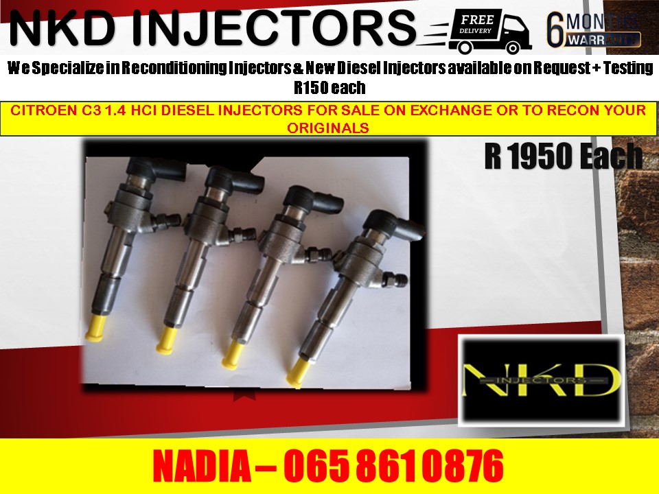 Reconditioned diesel injectors for Toyota Prado diesel injectors for sale - Private Seller Reconditioned diesel injectors for Toyota Prado diesel injectors for sale - Private Seller